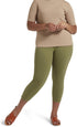 Womens Classic Denim Capri Legging with Pockets